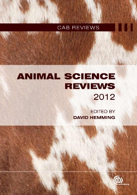 Animal Science Reviews 2012 book