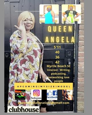 Queeen Angela: Queen trying modeling 1st offical PHOTOshoot book