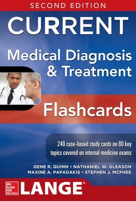 CURRENT Medical Diagnosis and Treatment Flashcards, 2E book