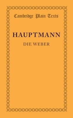 Die Weber: Schauspiel aus den Vierziger Jahren book