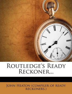 Routledge's Ready Reckoner... book