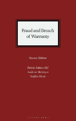 Fraud and Breach of Warranty: Buyers’ Claims and Sellers’ Defences book