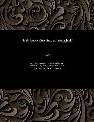 Jack Rann by James Lindridge