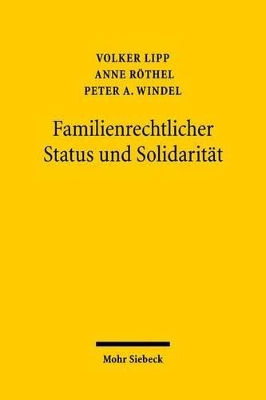 Familienrechtlicher Status und Solidarität book