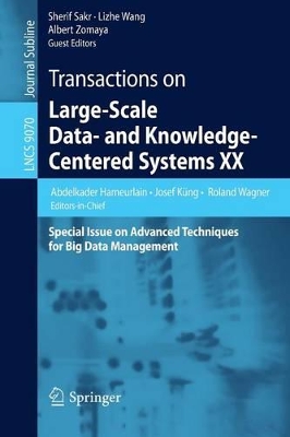 Transactions on Large-Scale Data- and Knowledge-Centered Systems XX book