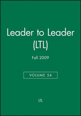 Leader to Leader (LTL) by Frances Hesselbein