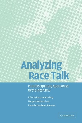 Analyzing Race Talk book