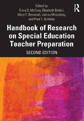 Handbook of Research on Special Education Teacher Preparation book
