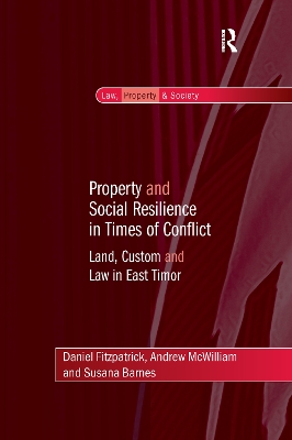 Property and Social Resilience in Times of Conflict book