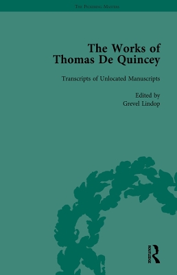 The Works of Thomas De Quincey, Part III vol 21 book