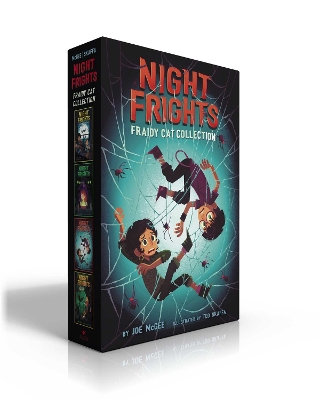 Night Frights Fraidy-Cat Collection (Boxed Set): The Haunted Mustache; The Lurking Lima Bean; The Not-So-Itsy-Bitsy Spider; The Squirrels Have Gone Nuts by Joe McGee