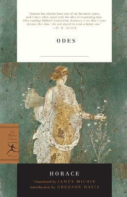 Mod Lib Odes By Horace book