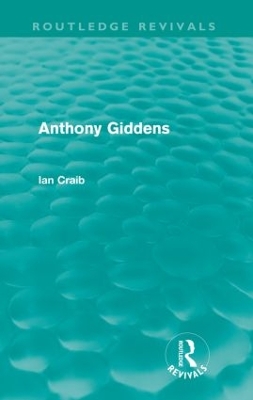 Anthony Giddens by Ian Craib