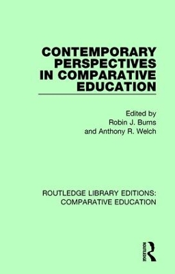 Contemporary Perspectives in Comparative Education by Robin J. Burns