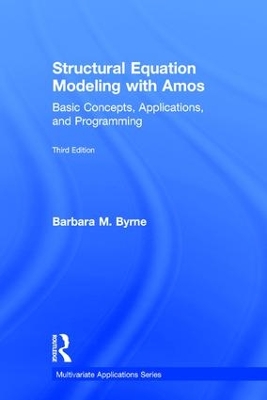 Structural Equation Modeling with AMOS book