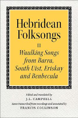 Hebridean Folk Songs book