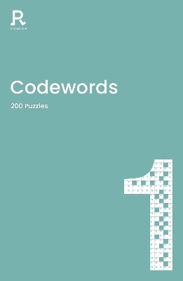 Codewords Book 1: a codeword book for adults containing 200 puzzles by Richardson Puzzles and Games