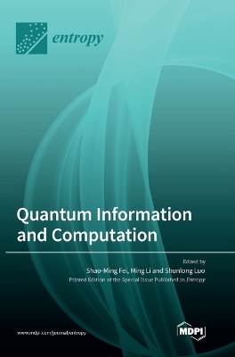 Quantum Information and Computation book