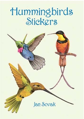 Hummingbirds Stickers book