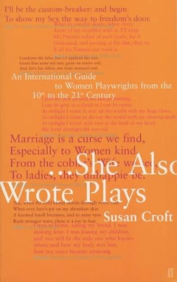 She Also Wrote Plays book