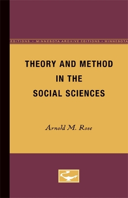 Theory and Method in the Social Sciences book