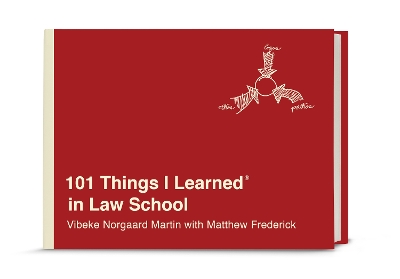 101 Things I Learned in Law School book