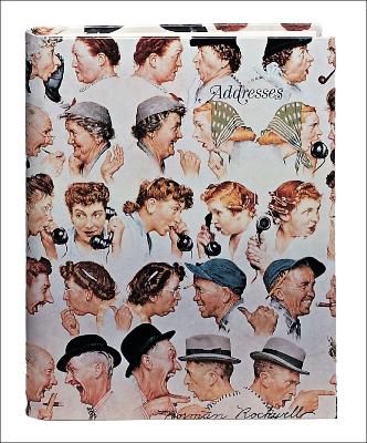 Norman Rockwell Address Book book