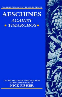 Aeschines: Against Timarchos book