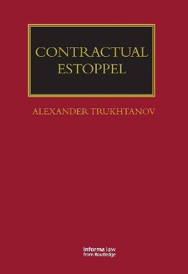 Contractual Estoppel book