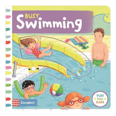 Busy Swimming book