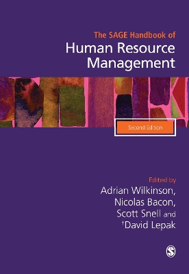 The SAGE Handbook of Human Resource Management book