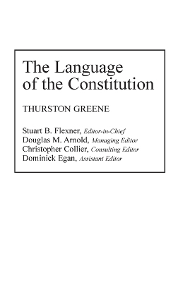 Language of the Constitution book