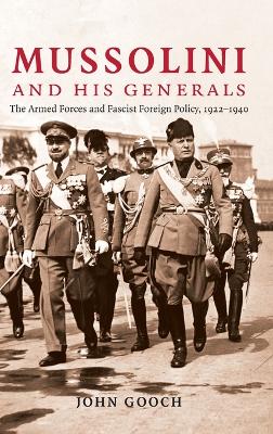 Mussolini and his Generals book