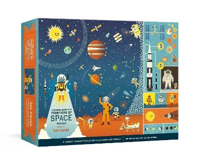 Professor Astro Cat's Frontiers of Space 500-Piece Puzzle: Cosmic Jigsaw Puzzle and Seek-and-Find Poster book