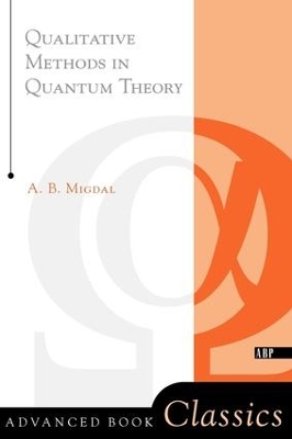 Qualitative Methods In Quantum Theory book