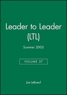 Leader to Leader (LTL) book