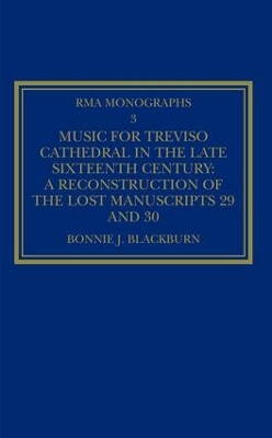 Music for Treviso Cathedral in the Late Sixteenth Century book