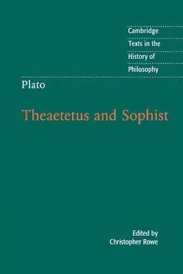 Plato: Theaetetus and Sophist book