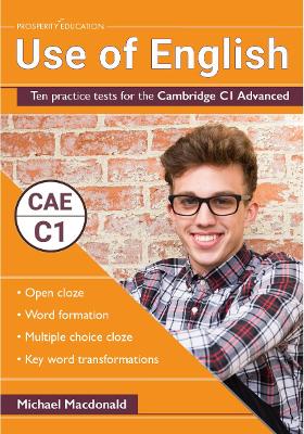 Use of English: Ten practice tests for the Cambridge C1 Advanced book