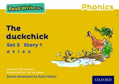 Read Write Inc. Phonics: Yellow Set 5 Storybook 1 The Duckchick book