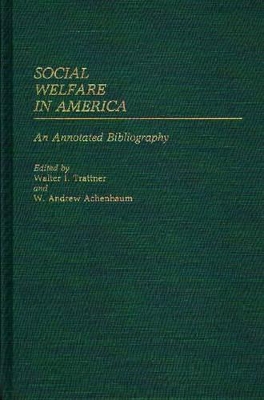 Social Welfare in America book