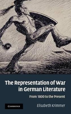 Representation of War in German Literature book