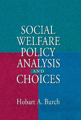 Social Welfare Policy Analysis & Choices book