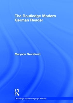 Routledge Modern German Reader book