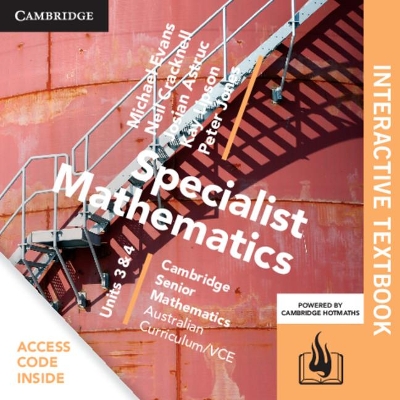 CSM VCE Specialist Mathematics Units 3 and 4 Digital (Card) by Michael Evans