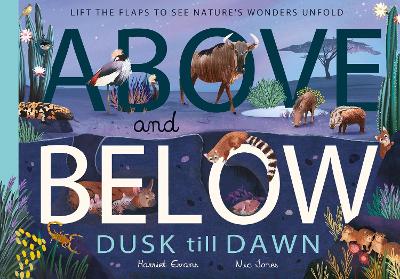 Above and Below: Dusk till Dawn: Lift the flaps to see nature's wonders unfold book