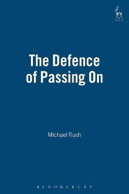 The Defence of Passing on book