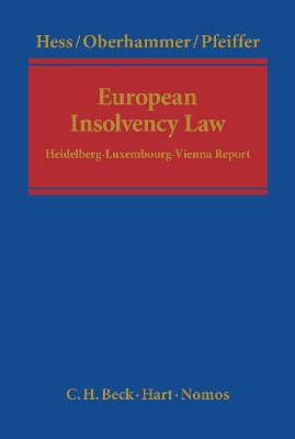 European Insolvency Law: Heidelberg-Luxembourg-Vienna Report book