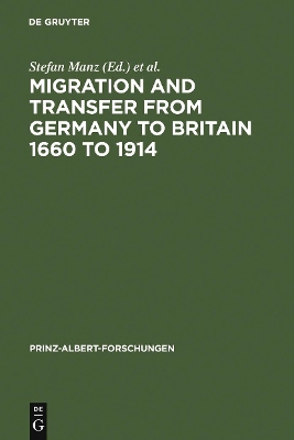 Migration and Transfer from Germany to Britain 1660 to 1914 book