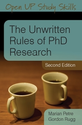 Unwritten Rules of PhD Research book